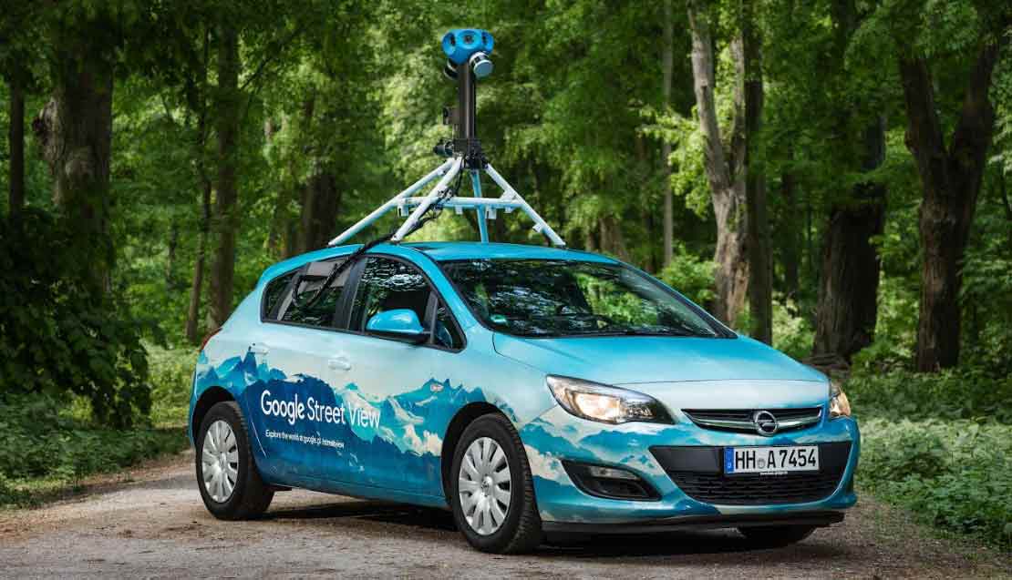 Google Street-View automobili