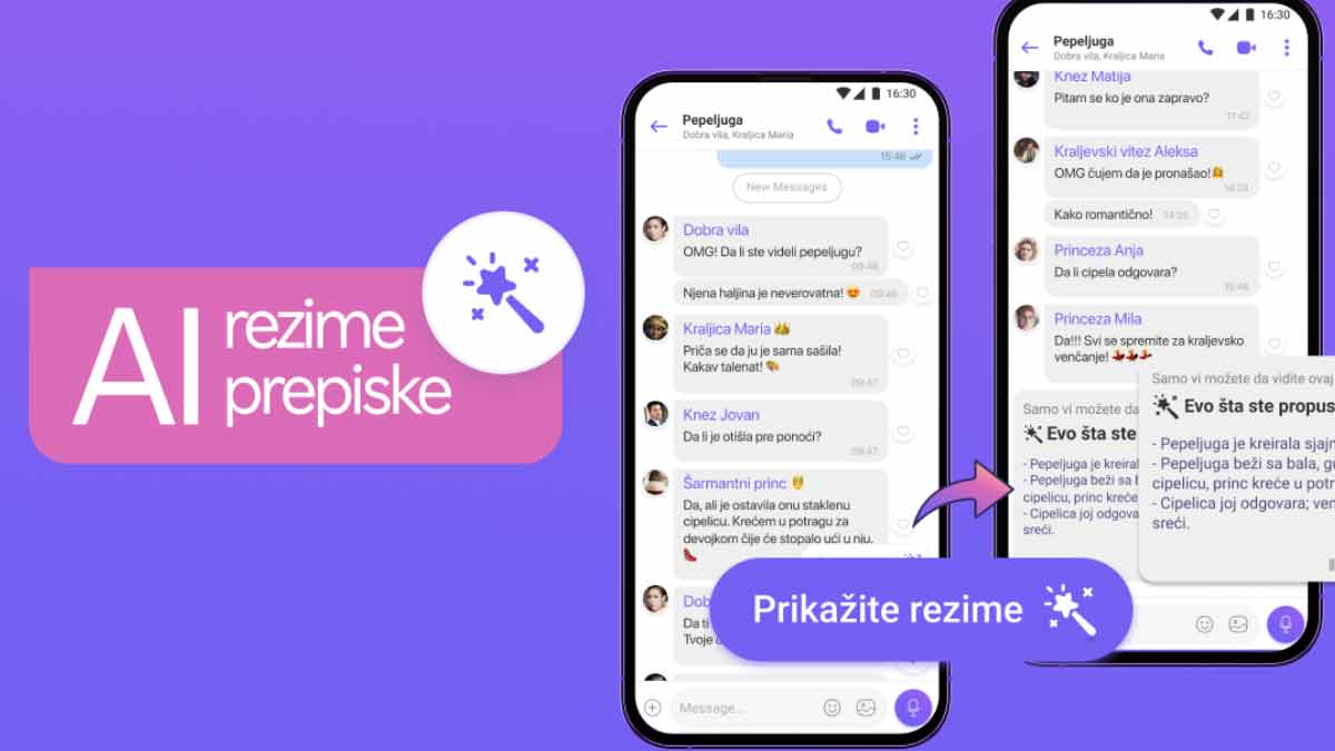 Viber predstavlja set funkcija